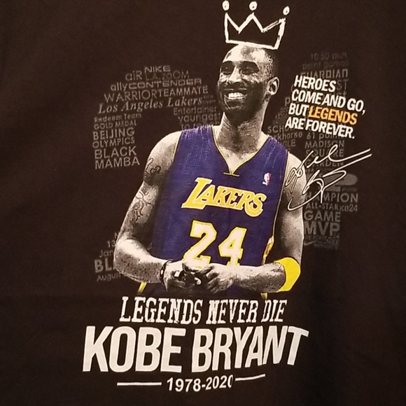 Kobey Bryant T-SHIRT - Picture 2 of 3